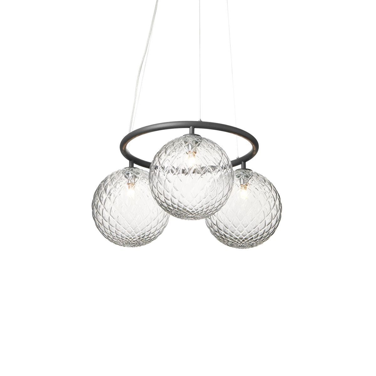 NUURA Φωτιστικό οροφής Φωτιστικό Οροφής MIIRA 3 CLEAR γκρι ø540mm x 200mm  220-240V NUURA