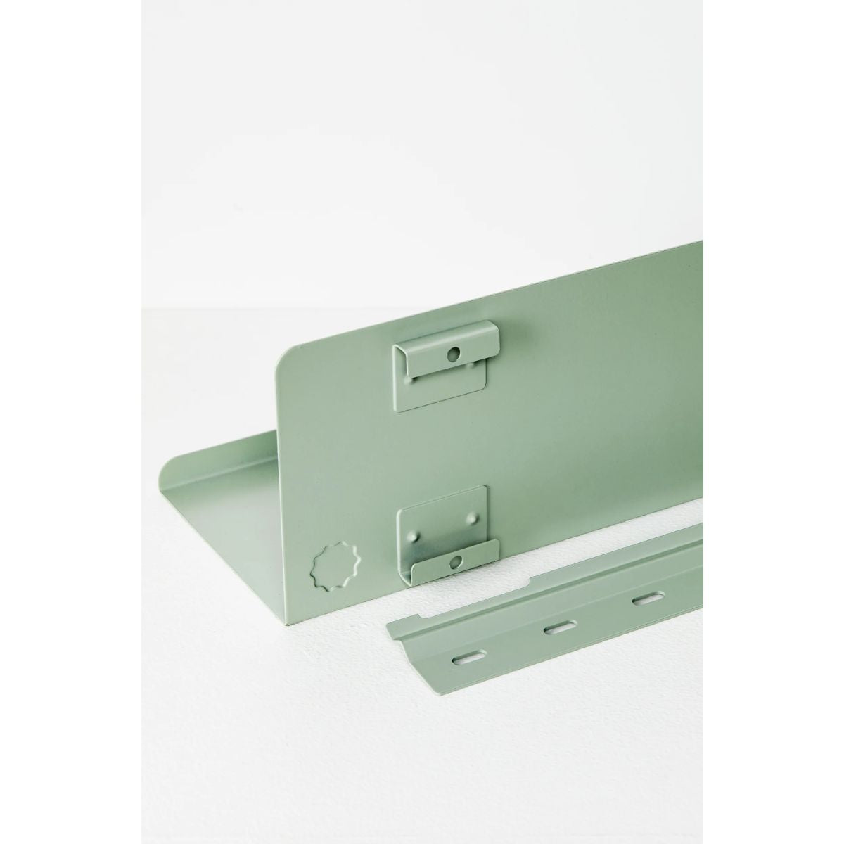 Mustard Ράφι Μεταλλικό ράφι The Ledge Large in Sage green Χάλυβα H12xW85xD13cm Mustard