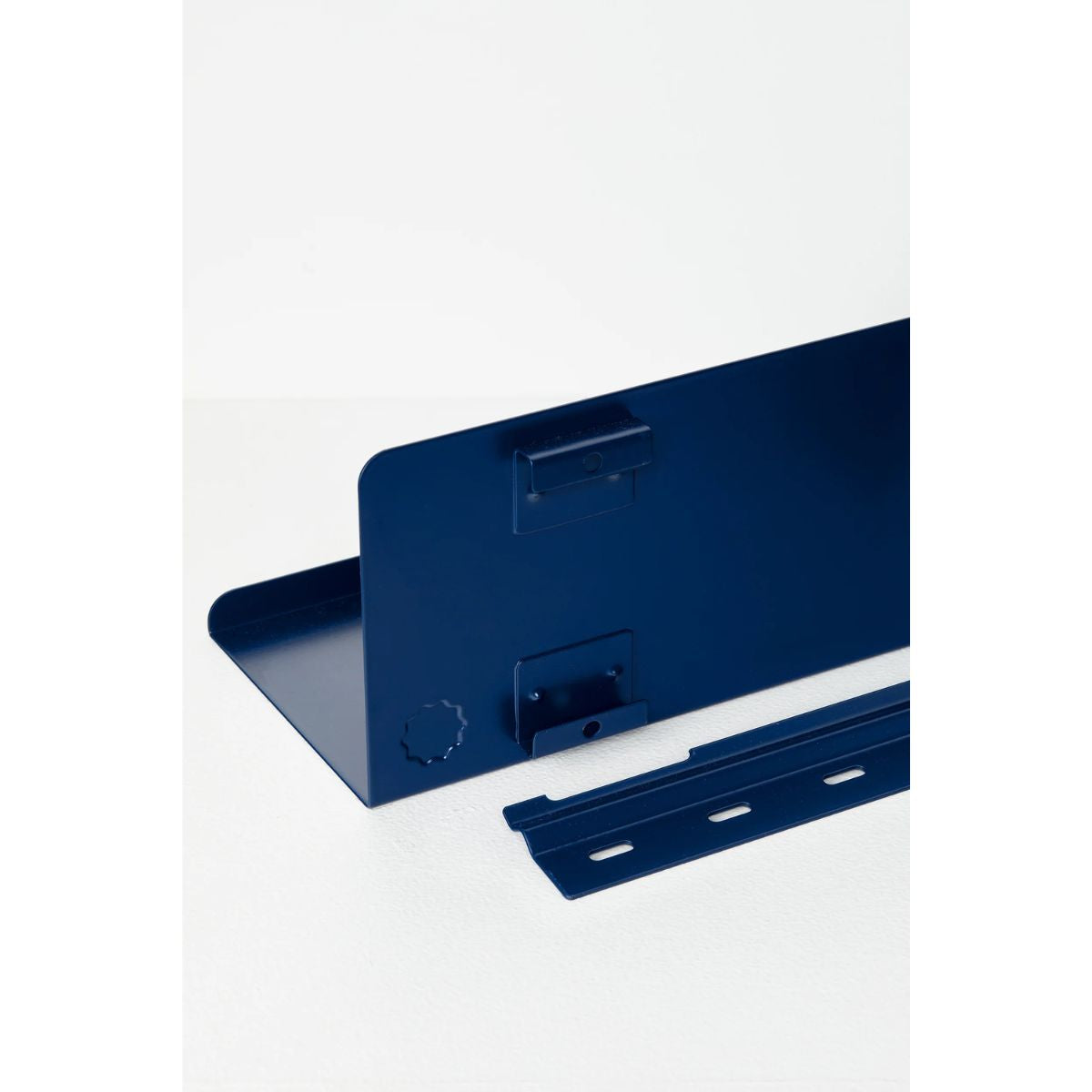 Mustard Ράφι Μεταλλικό ράφι The Ledge Large in Navy Blue Χάλυβα H12xW85xD13cm Mustard