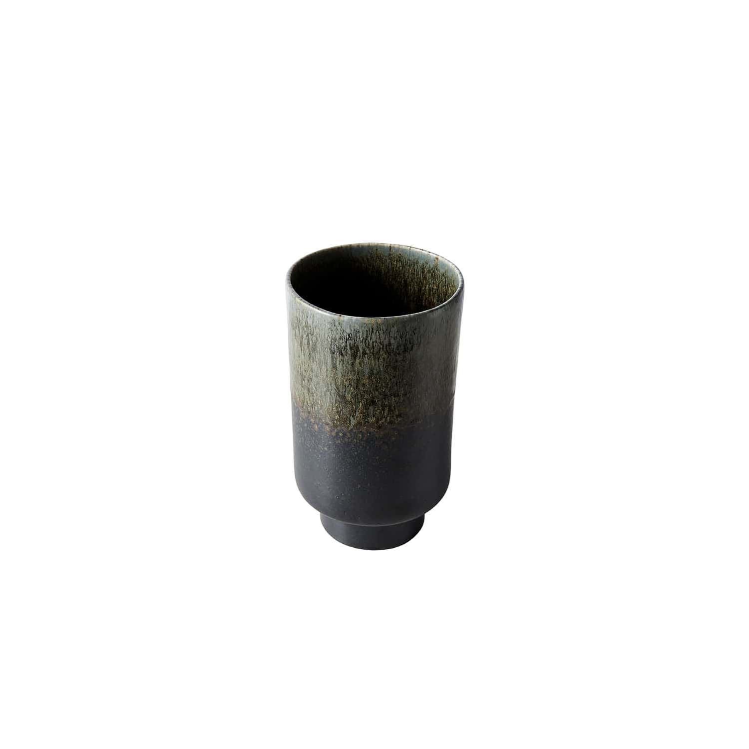 Βάζο Lago M Κεραμικό Πράσινο Ø13xH22 cm MUUBS