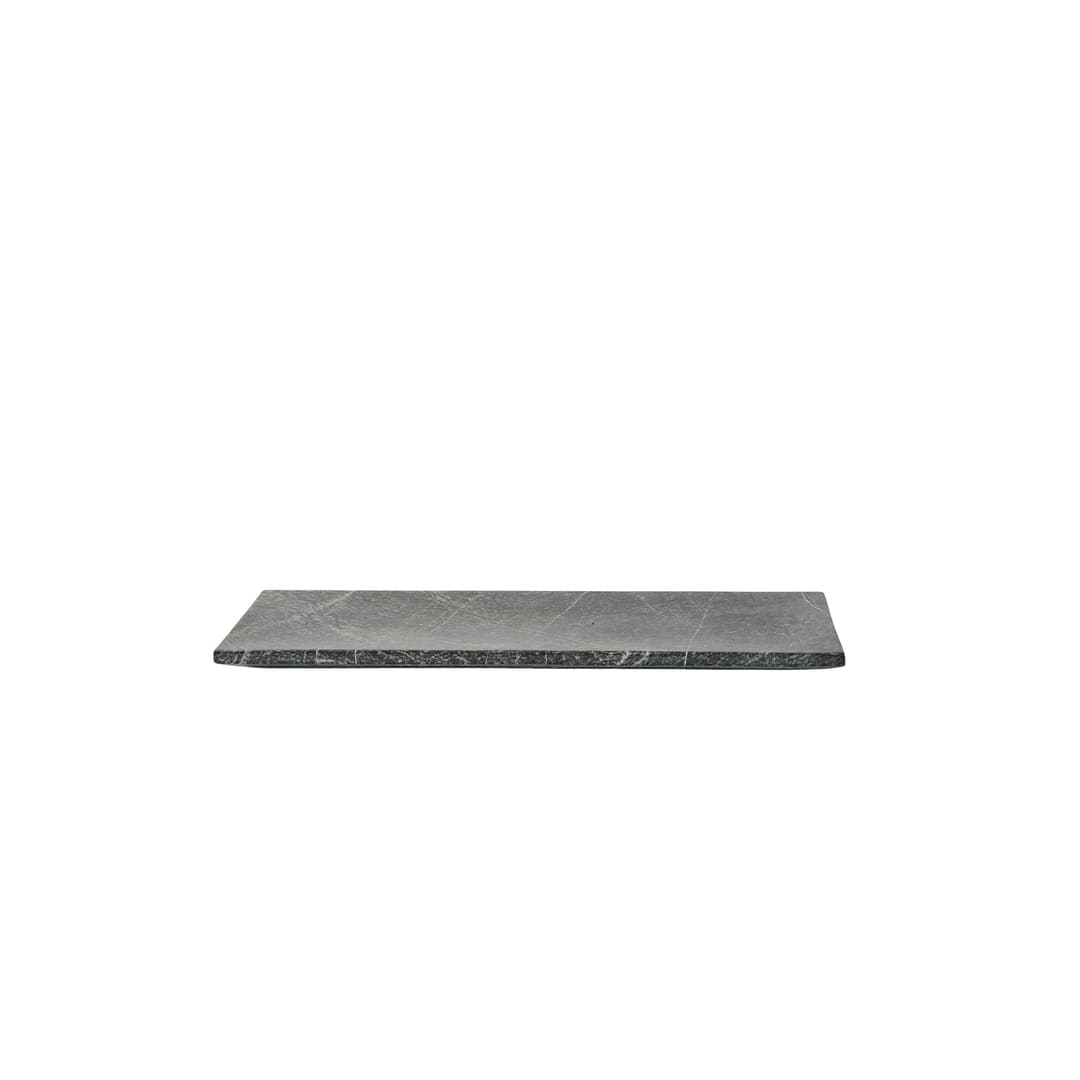 Διακοσμητικός Δίσκος Vita - Μάρμαρο Γκρι L30 x W12 x H1.6 cm MUUBS