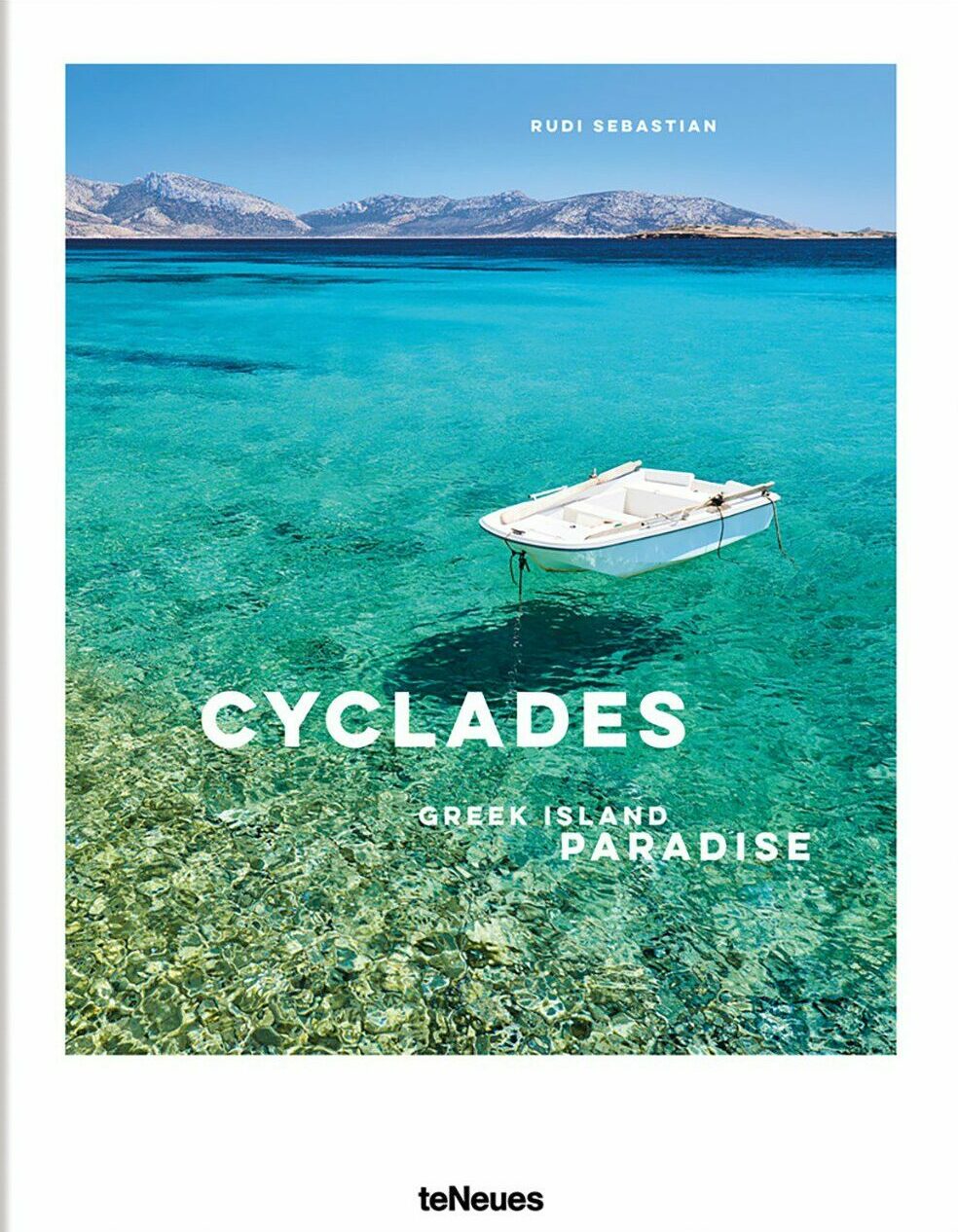 Hintsdeco Books Βιβλίο Τέχνης Βιβλίο Τέχνης Cyclades: Greek Island Paradise Γαλάζιο 24×3×30,5 cm Hintsdeco