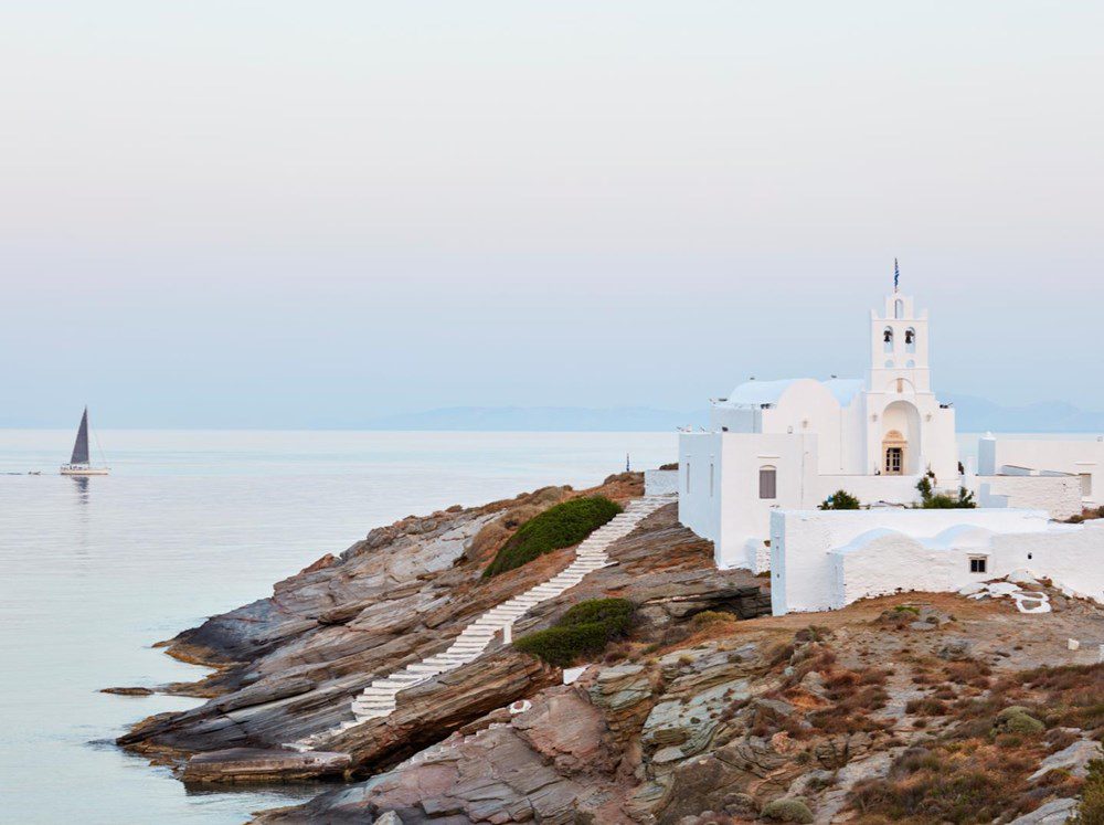 Hintsdeco Books Βιβλίο Τέχνης Βιβλίο Τέχνης Cyclades: Greek Island Paradise Γαλάζιο 24×3×30,5 cm Hintsdeco