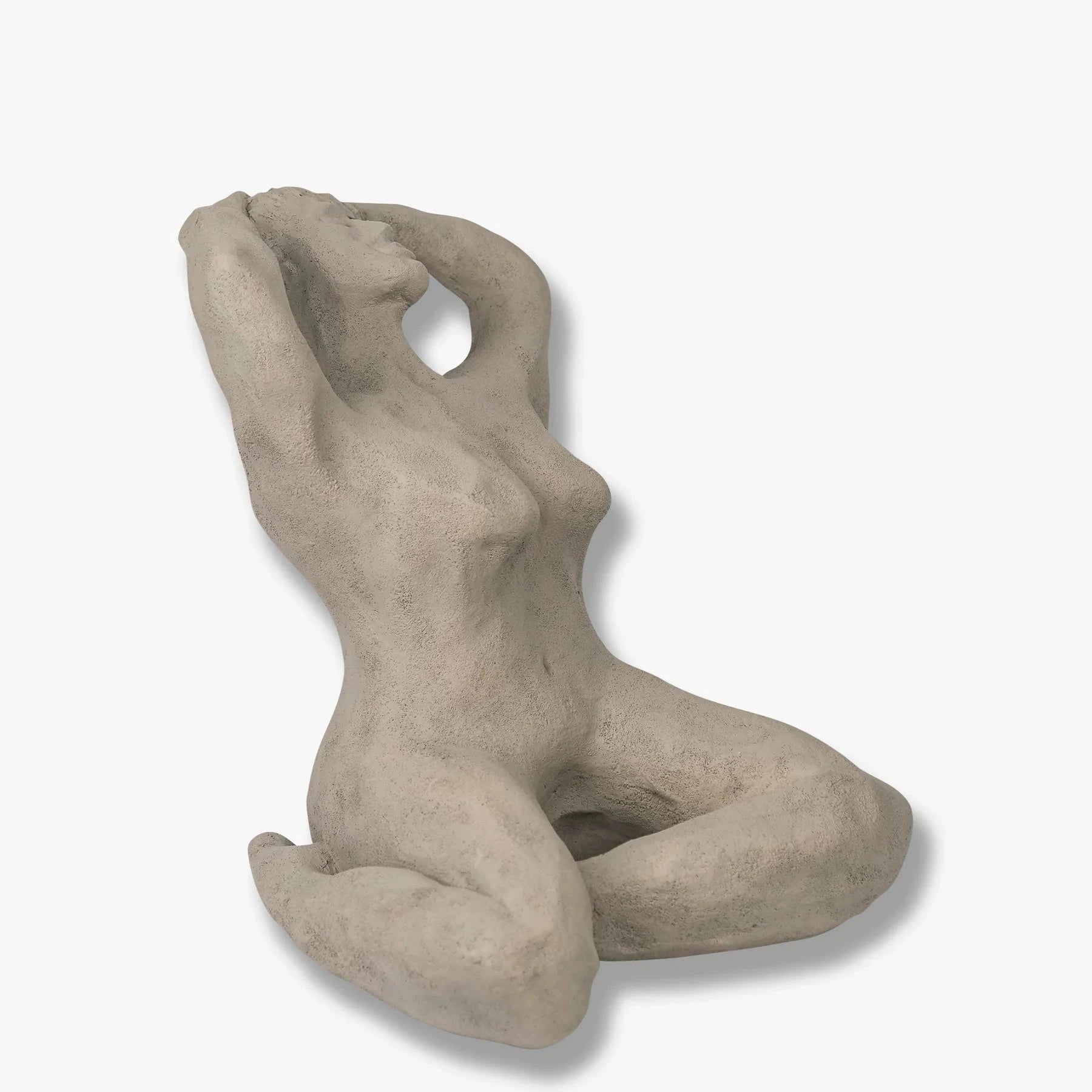 METTE DITMER Γλυπτό Διακοσμητικό Γλυπτό Gaia Art Piece - Πέτρινη Ρητίνη Απόχρωση Sand W16,5 x L22,5 x H18,5 cm METTE DITMER