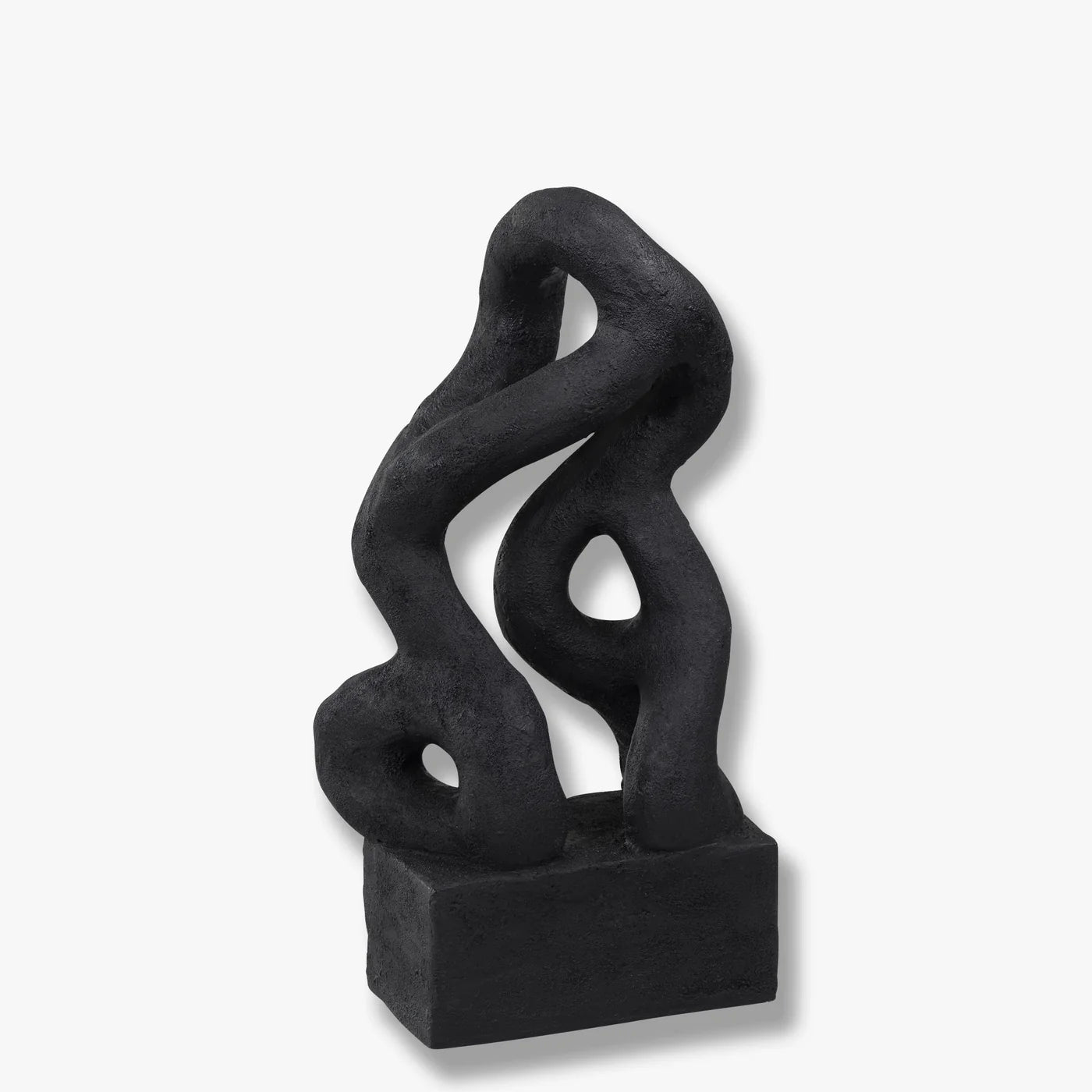 METTE DITMER Γλυπτό Γλυπτό Art Piece Symbiosis Sculpture W11,5 x L14,5 x H29 cm Μαύρο Ρητίνη Πέτρας METTE DITMER