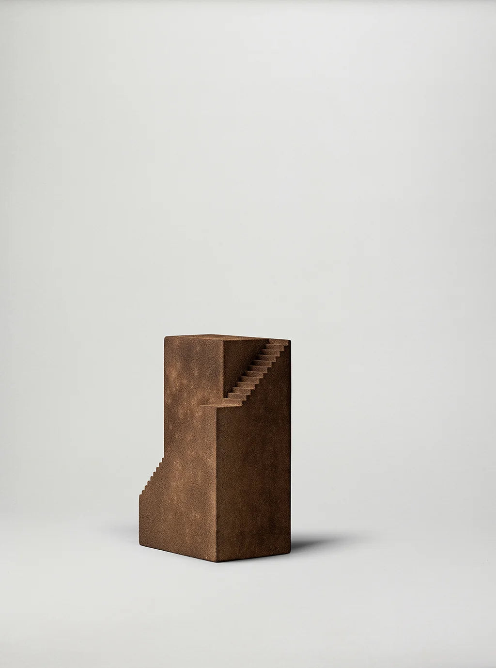 Βιβλιοστάτης Norm I - Συνθετική Άμμος Καφέ 9 x 13 x 20.5 cm HintsDeco