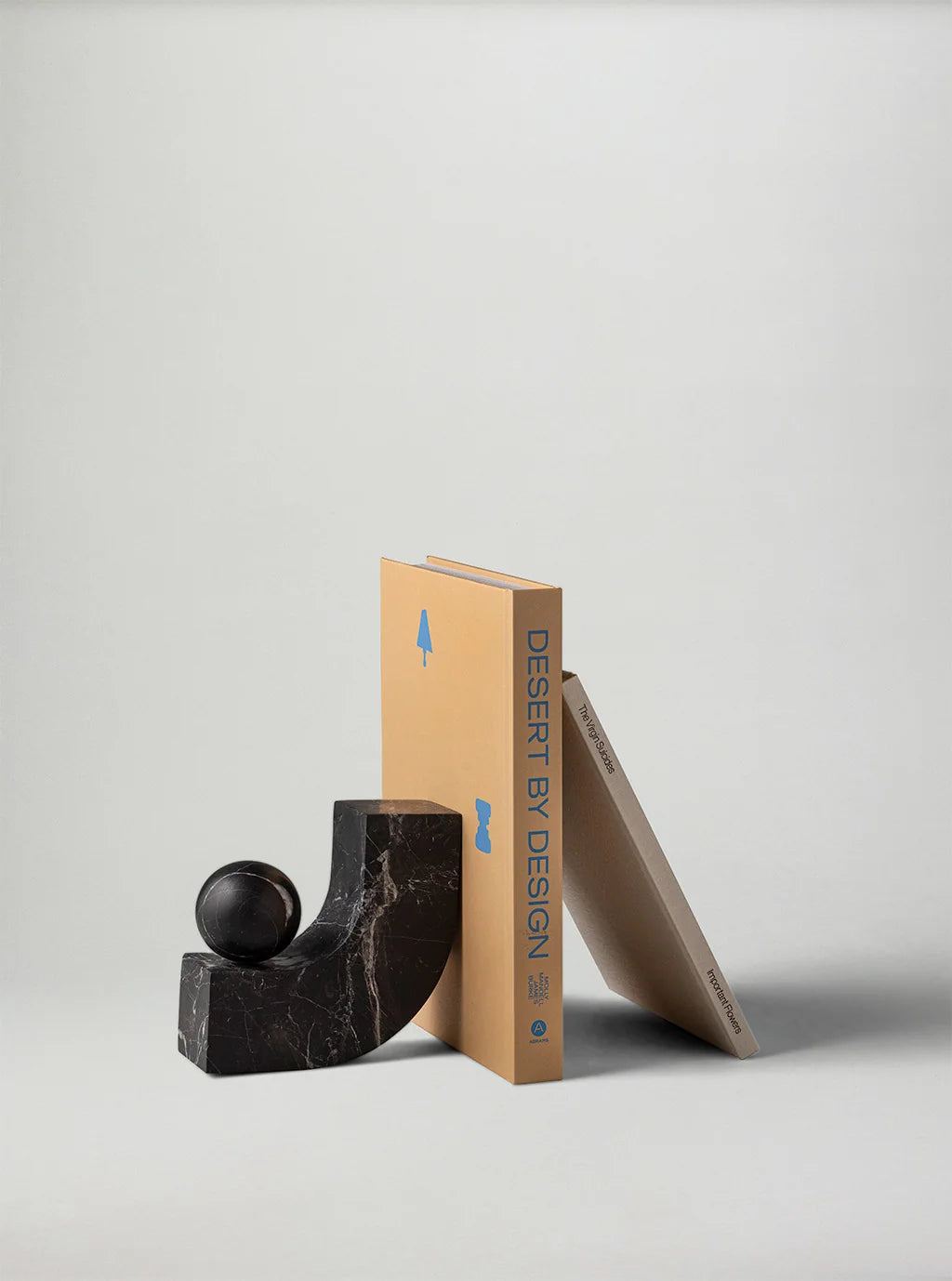 Βιβλιοστάτης Equi Toros Black - Μάρμαρο Μαύρος 6 x 15 x 15 cm HintsDeco