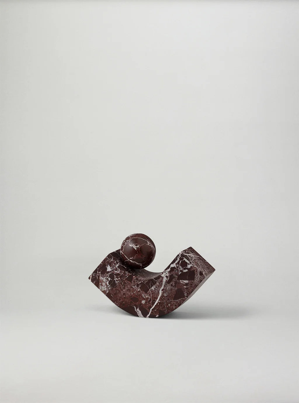 Βιβλιοστάτης Equi Rosso Levato - Μάρμαρο Κόκκινος 6 x 15 x 15 cm HintsDeco 