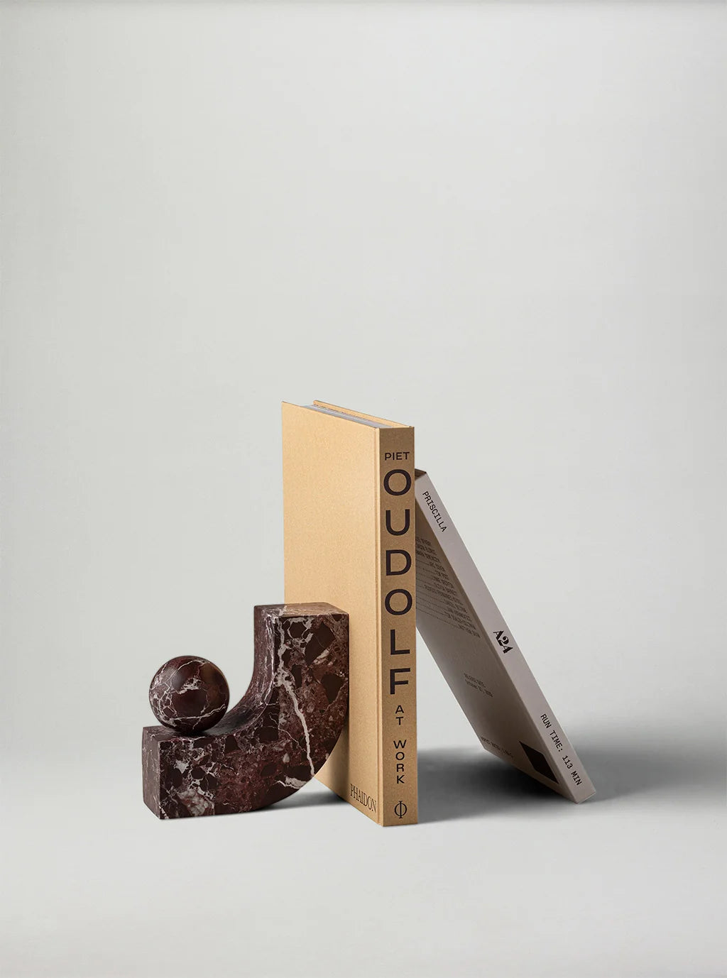 Βιβλιοστάτης Equi Rosso Levato - Μάρμαρο Κόκκινος 6 x 15 x 15 cm HintsDeco 
