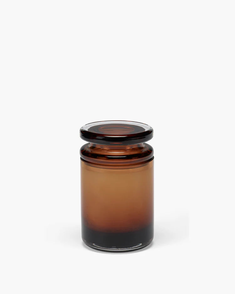 Αρωματικό Κερί Amber Mystique Καφέ Γυάλινο L 9 W 9 H 14,7 cm SERAX