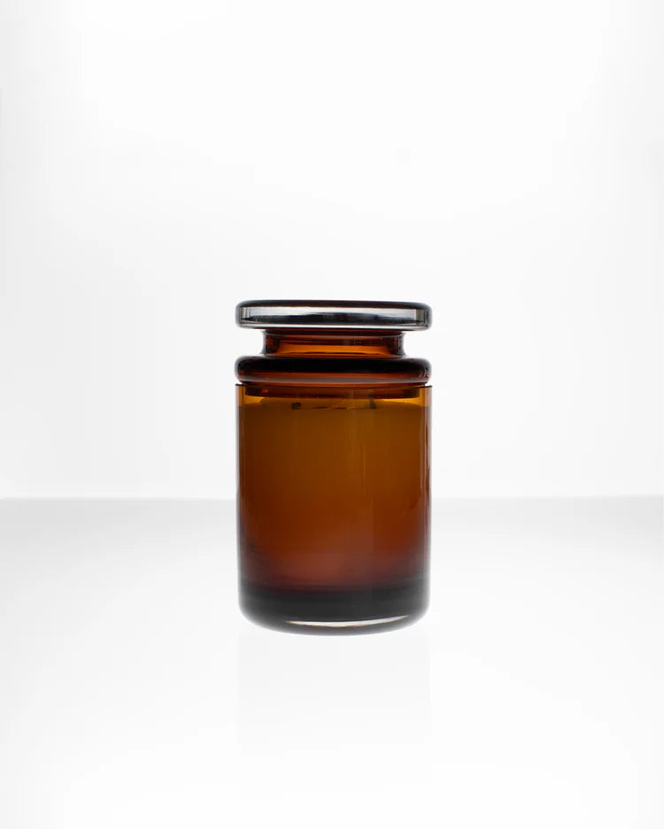 Αρωματικό Κερί Amber Mystique Καφέ Γυάλινο L 9 W 9 H 14,7 cm SERAX