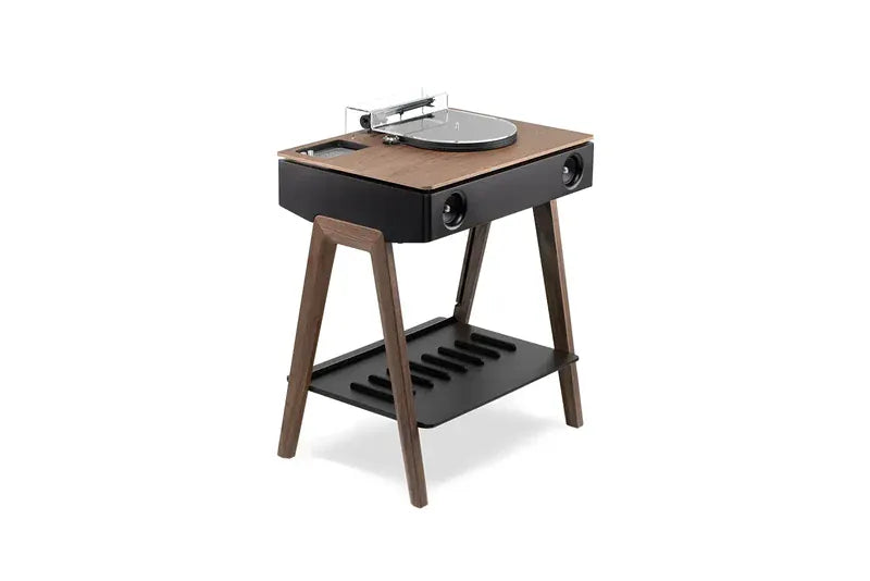 LX Turntable Connect Walnut της La Boite concept, ηχοσύστημα Hi-Fi με ενσωματωμένο πικάπ σε φινίρισμα καρυδιάς
