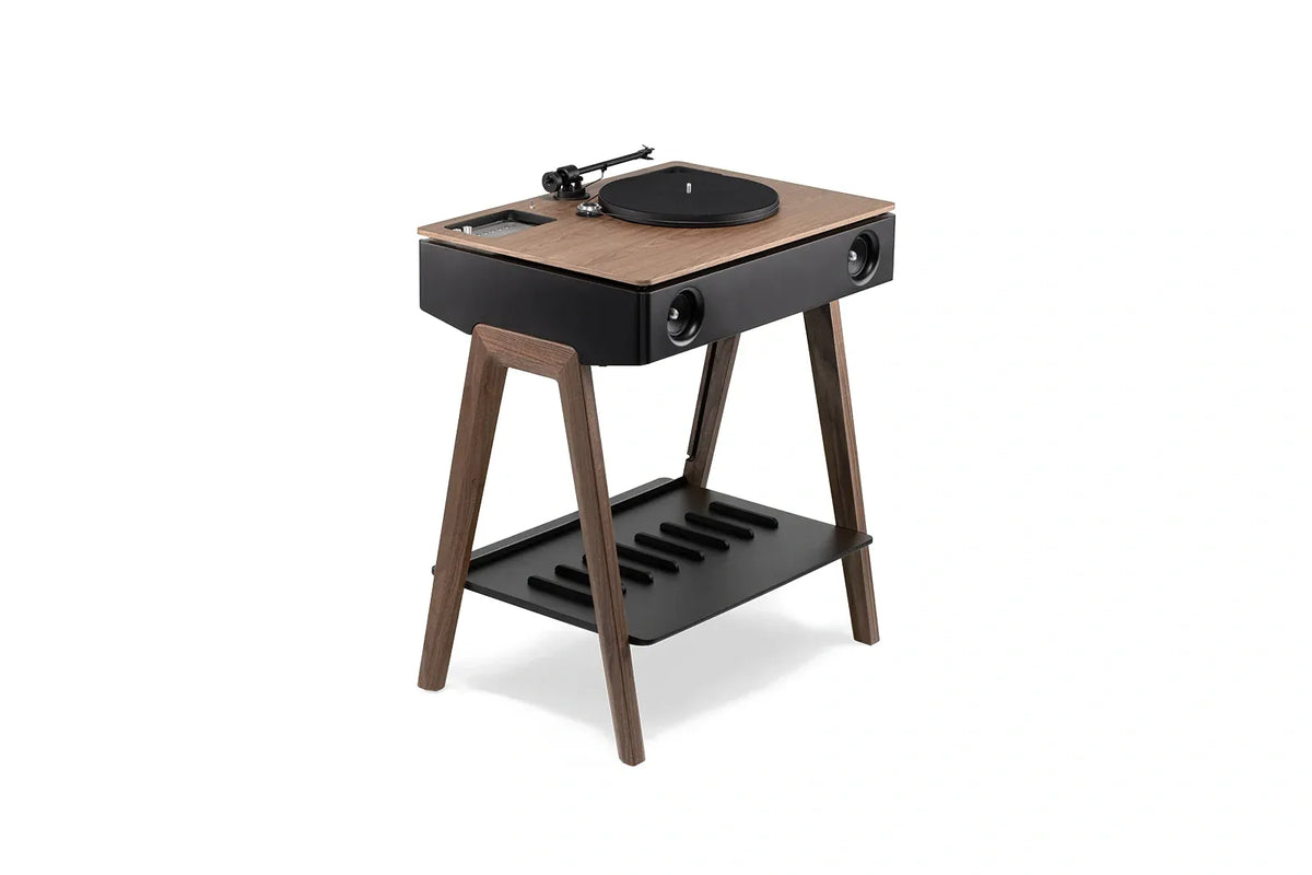 LX Turntable Connect Walnut της La Boite concept, ηχοσύστημα Hi-Fi με ενσωματωμένο πικάπ σε φινίρισμα καρυδιάς
