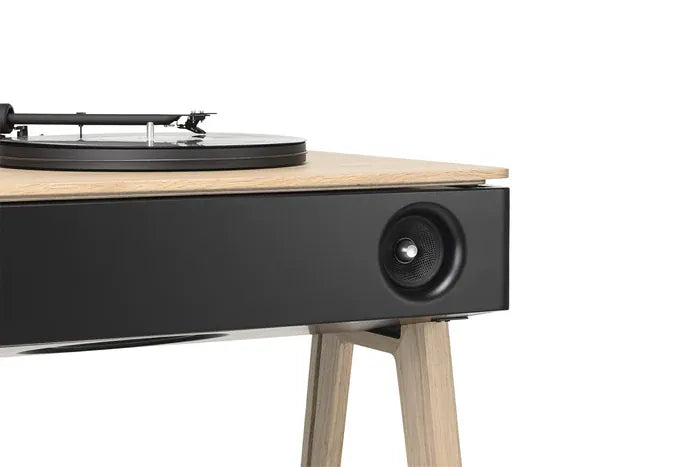 LX Turntable Connect Walnut της La Boite concept, ηχοσύστημα Hi-Fi με ενσωματωμένο πικάπ σε φινίρισμα δρυς
