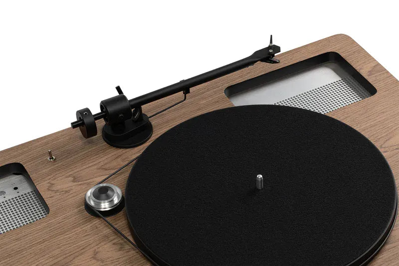 LX Turntable Connect Walnut της La Boite concept, ηχοσύστημα Hi-Fi με ενσωματωμένο πικάπ σε φινίρισμα καρυδιάς
