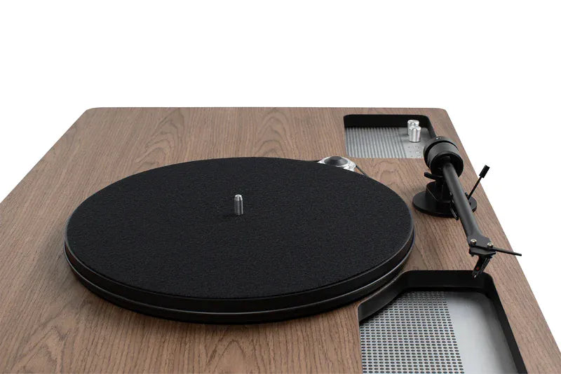 LX Turntable Connect Walnut της La Boite concept, ηχοσύστημα Hi-Fi με ενσωματωμένο πικάπ σε φινίρισμα καρυδιάς
