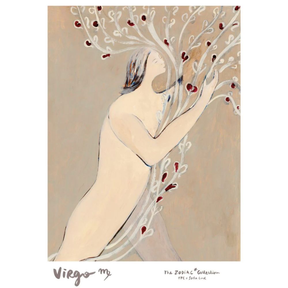Πόστερ Virgo - Sofia Lind Γήινοι Τόνοι 50 x 70 cm THE POSTER CLUB