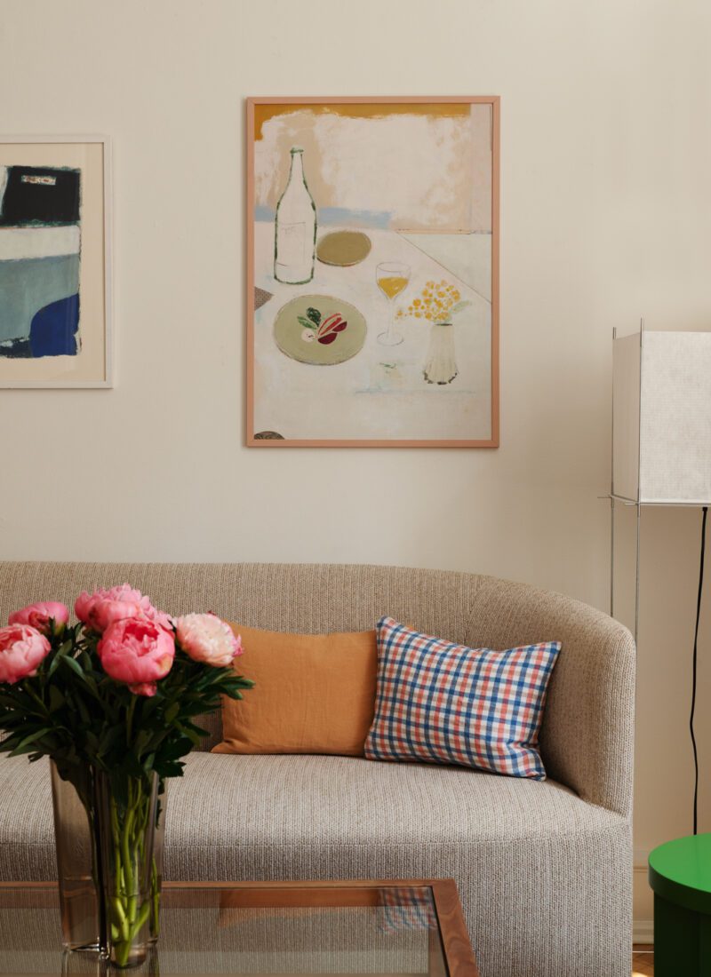 THE POSTER CLUB Poster Πόστερ Fleurs Jaunes - Γήινα Χρώματα 50 x 70 cm THE POSTER CLUB