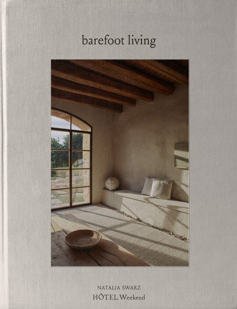 Βιβλίο Τέχνης Barefoot Living - Γκρι 25 x 3.1 x 31.5 cm HintsDeco 
