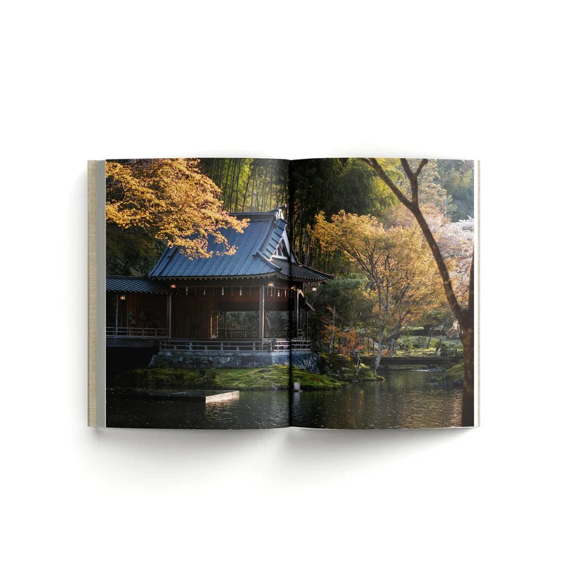 Βιβλίο Τέχνης Ryokan - Μπεζ 21.5 x 3.5 x 30.5 cm HintsDeco