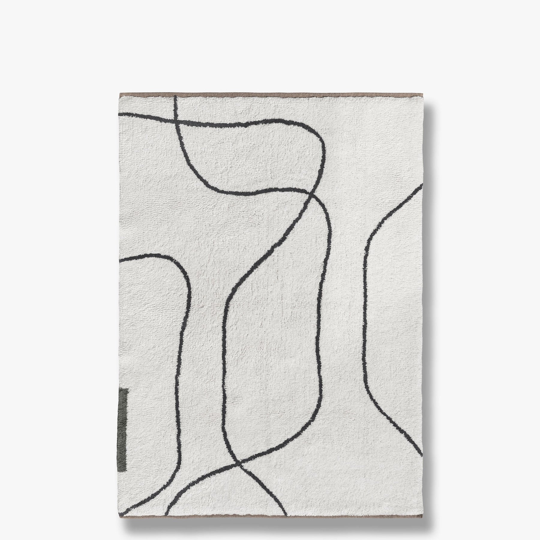 METTE DITMER Χαλί Χαλί Shadow L - Off White 100% Βαμβάκι W100 x L140 cm METTE DITMER