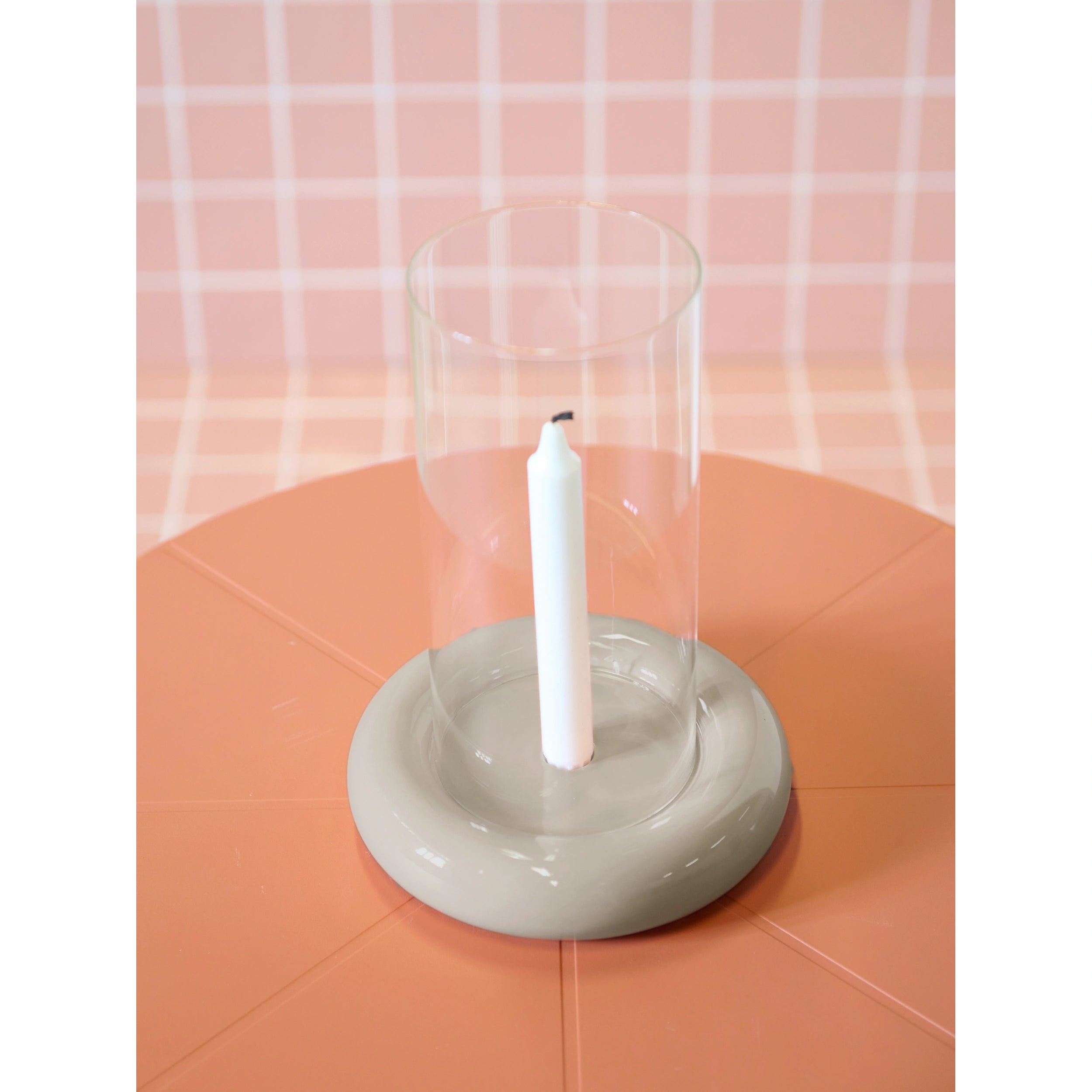 Κηροπήγιο Amara - Δολομίτης Γκρι Ø2,2 x 20 x 25 cm HintsDeco 