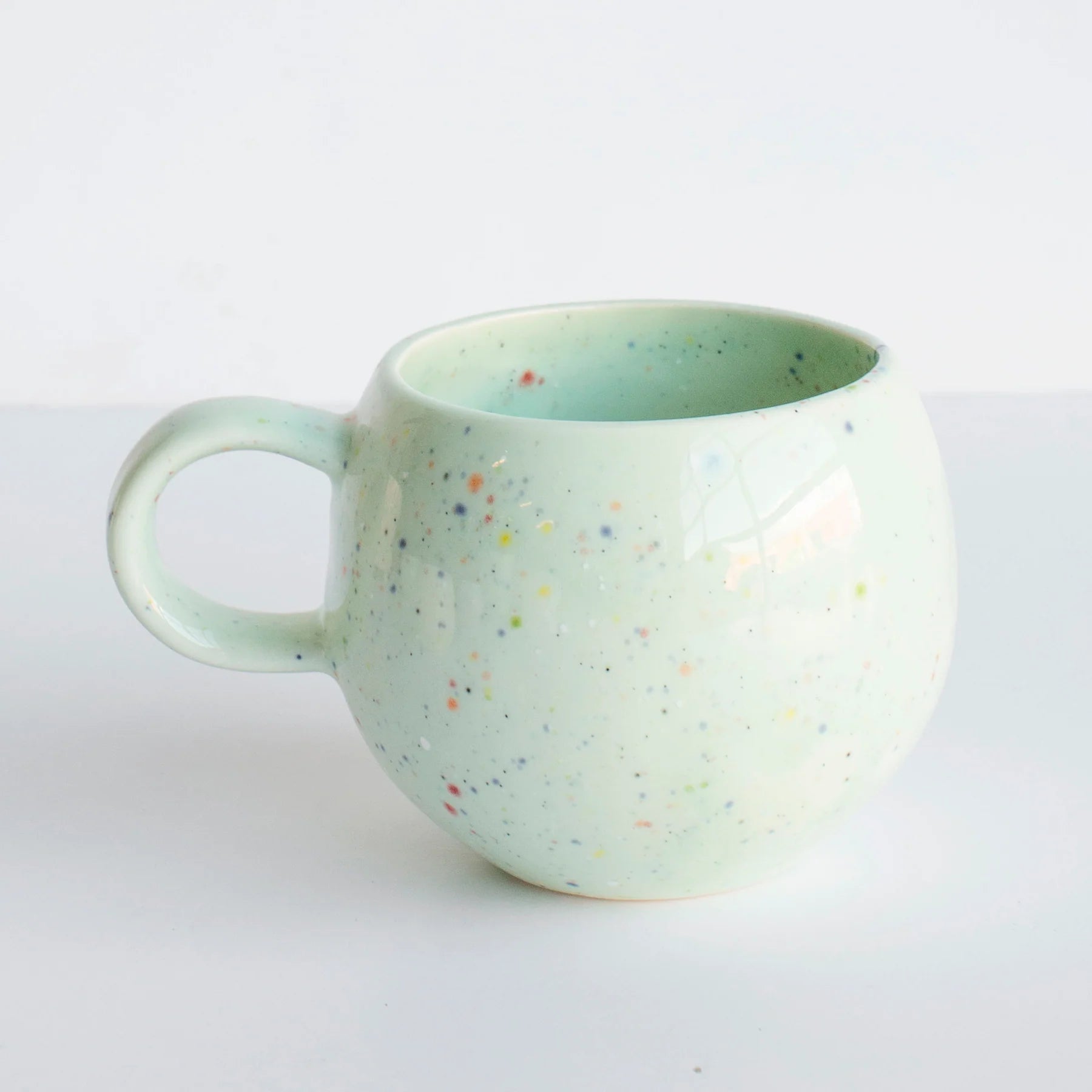 Egg Back Home Mug Chocolate Cup New Party Ball Mug 500ml Green Ceramic D9XI1CM Egg Back Home