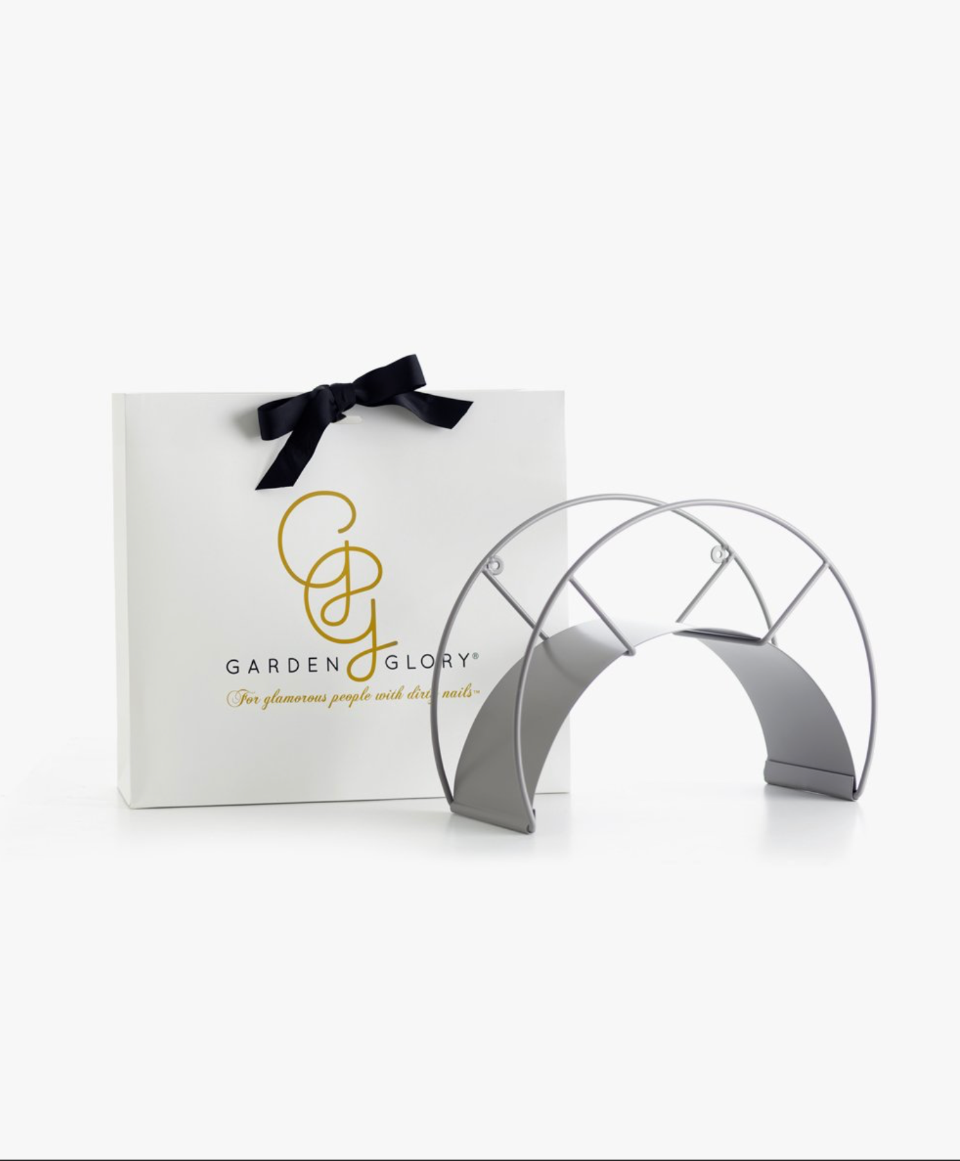 GARDEN GLORY Garden Kit Garden Glory Hose Kit Graceful Rock Γκρι (Περιλαμβάνει Λάστιχο-Ακροφύσιο-Βάση Λάστιχου)Διάμ. Βάσ. :12x32xH24cm Μήκος Λάστ. 20m