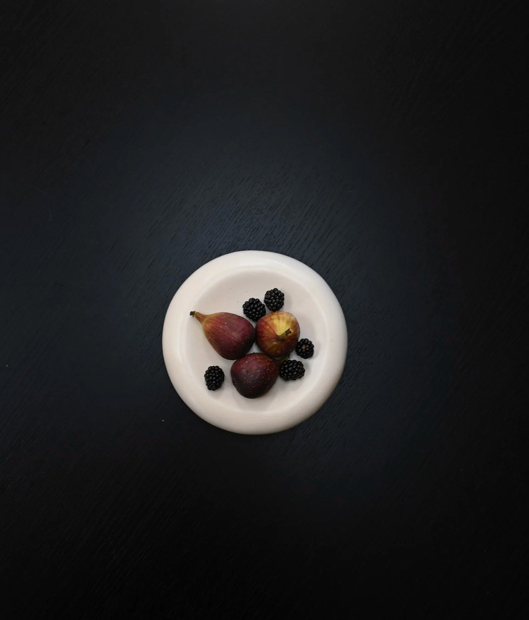 101 COPENHAGEN Διακοσμητικός Δίσκος Πιάτο Native Tray Fat Κεραμικό Άσπρο Birch H7cm x W20 cm x L20 cm 101 COPENHAGEN