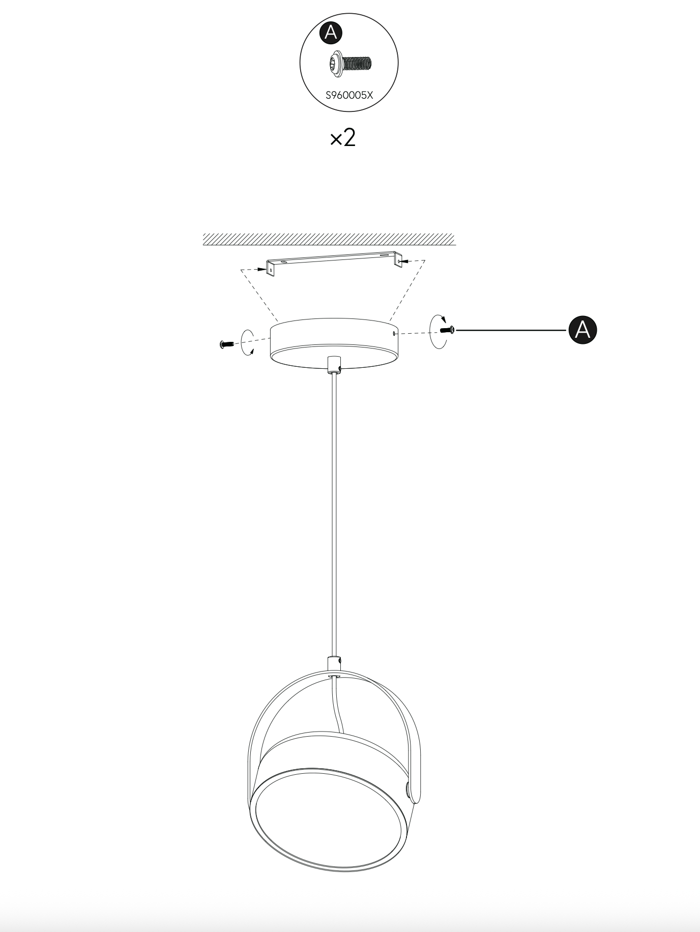 Stage Φωτιστικό Οροφής Μεταλλικό Μπλε  LED 22x20xh27cm HUBSCH