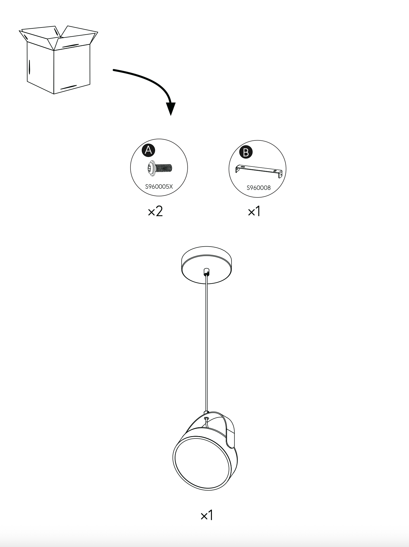 Stage Φωτιστικό Οροφής Μεταλλικό Μπλε  LED 22x20xh27cm HUBSCH