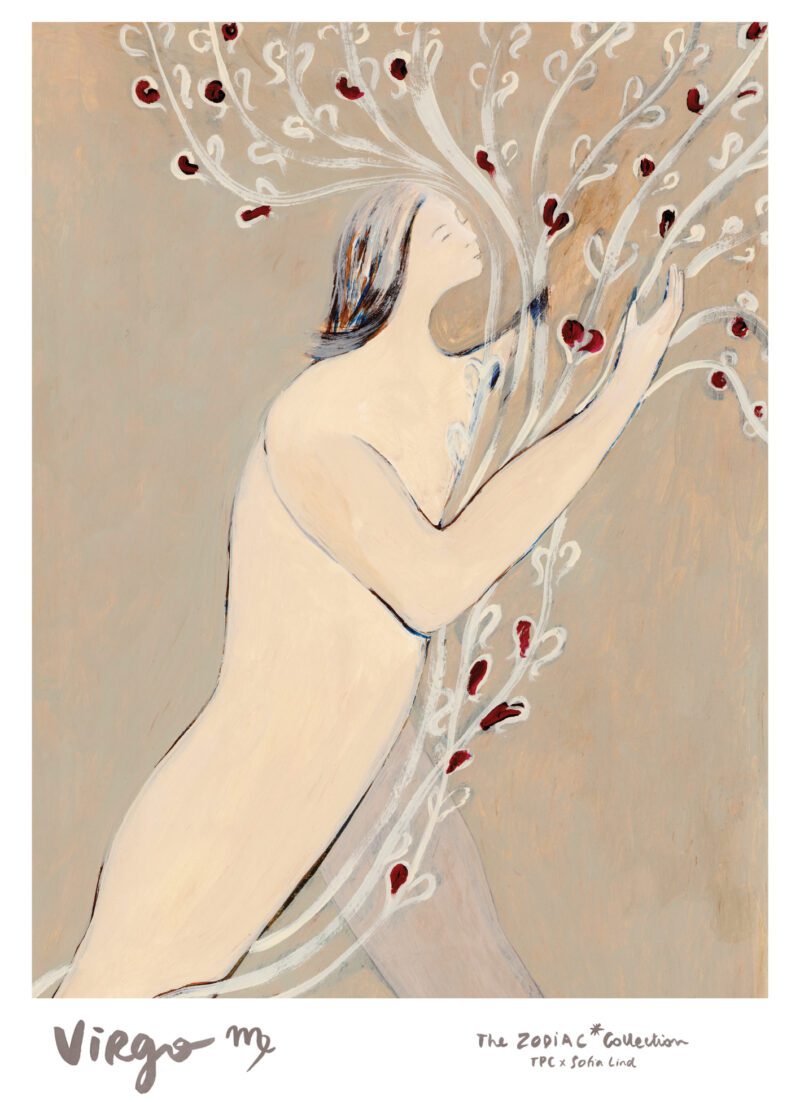 THE POSTER CLUB Poster Πόστερ Virgo - Γήινοι Τόνοι 50 x 70 cm THE POSTER CLUB