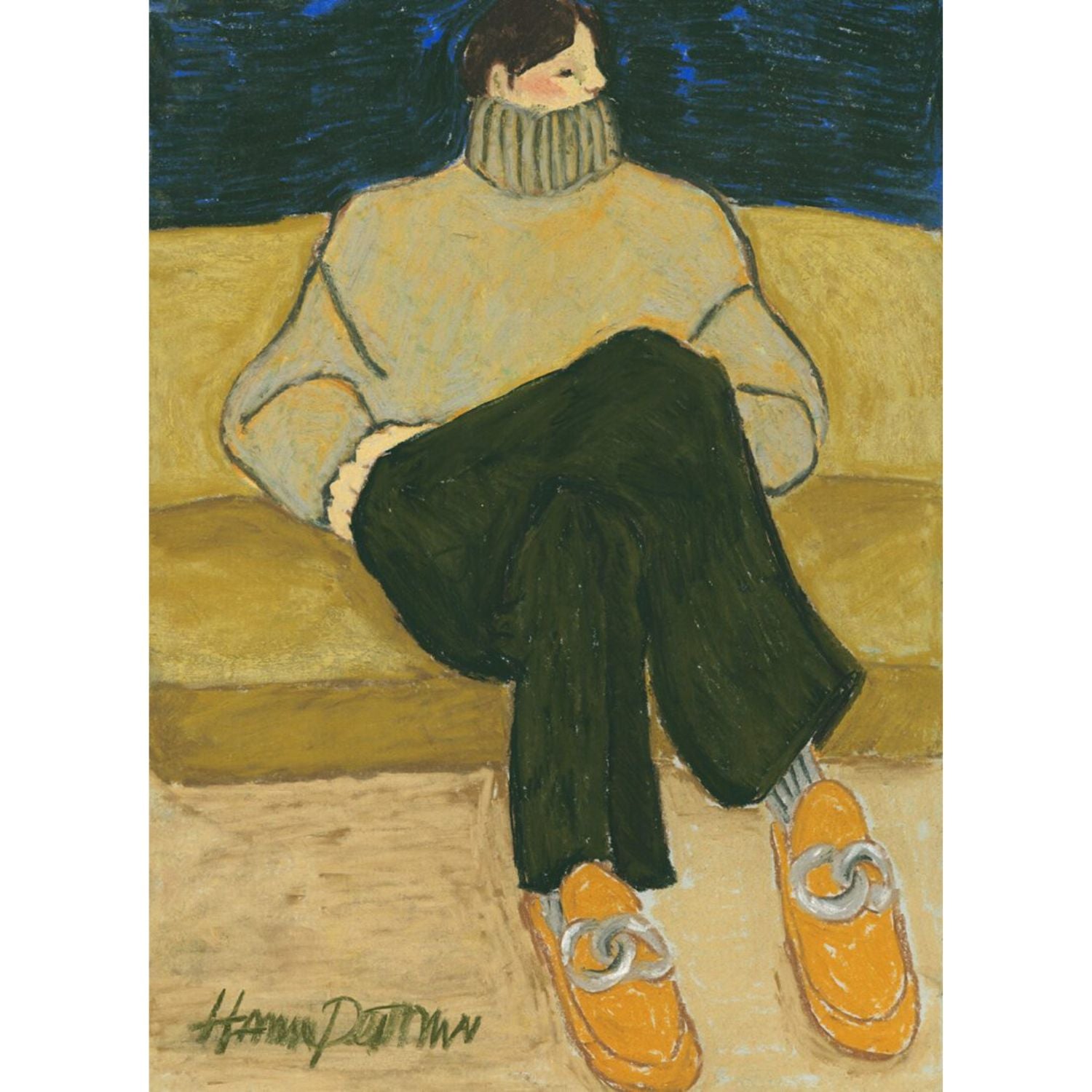 THE POSTER CLUB Poster Πόστερ Fashion Diva 02 - Γήινοι Τόνοι 30 x 40 cm THE POSTER CLUB