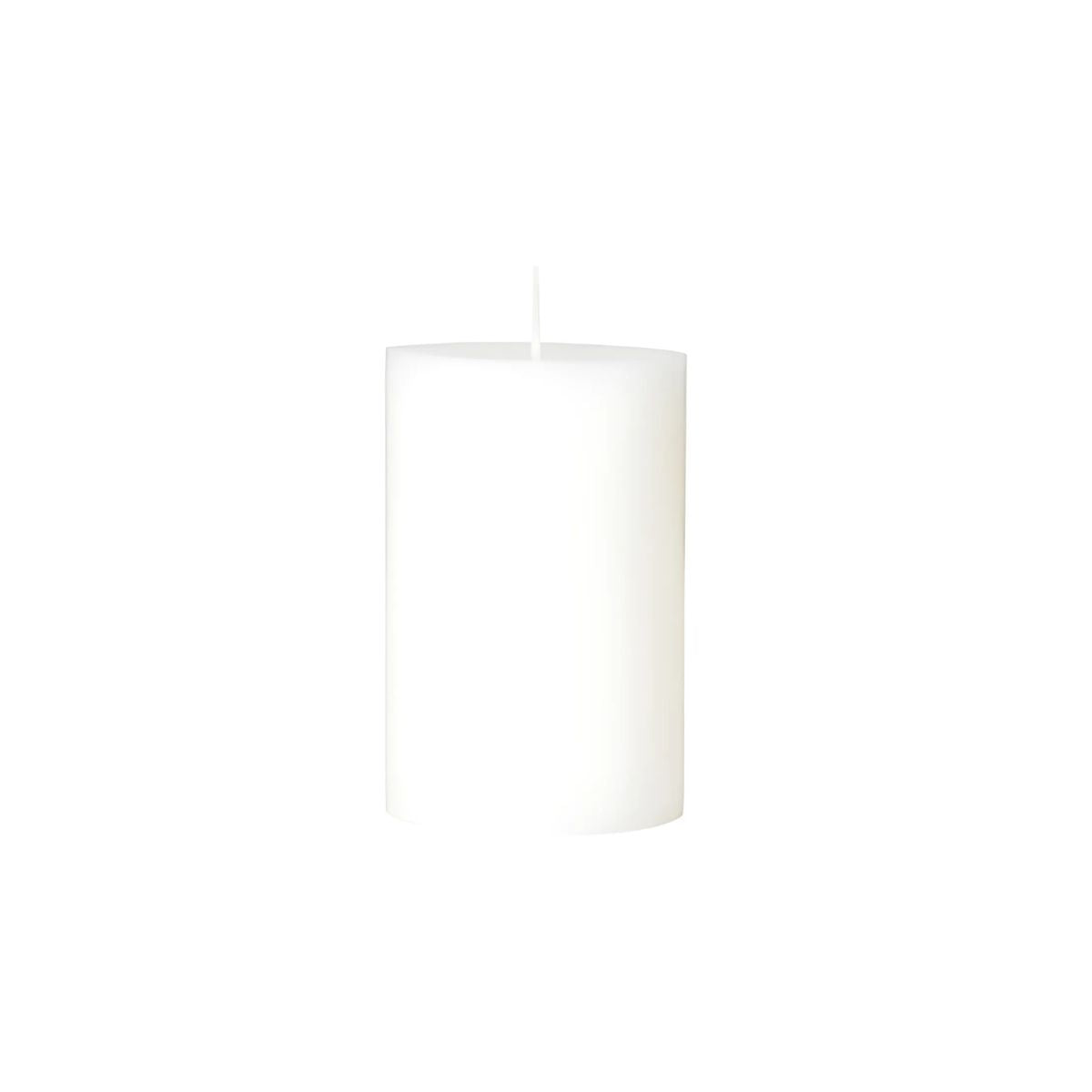 Broste Copenhagen Κεριά Κερί Eco Pillar / Burn Time 35 h Λευκό Ø6,7 x H10 cm Broste Copenhagen