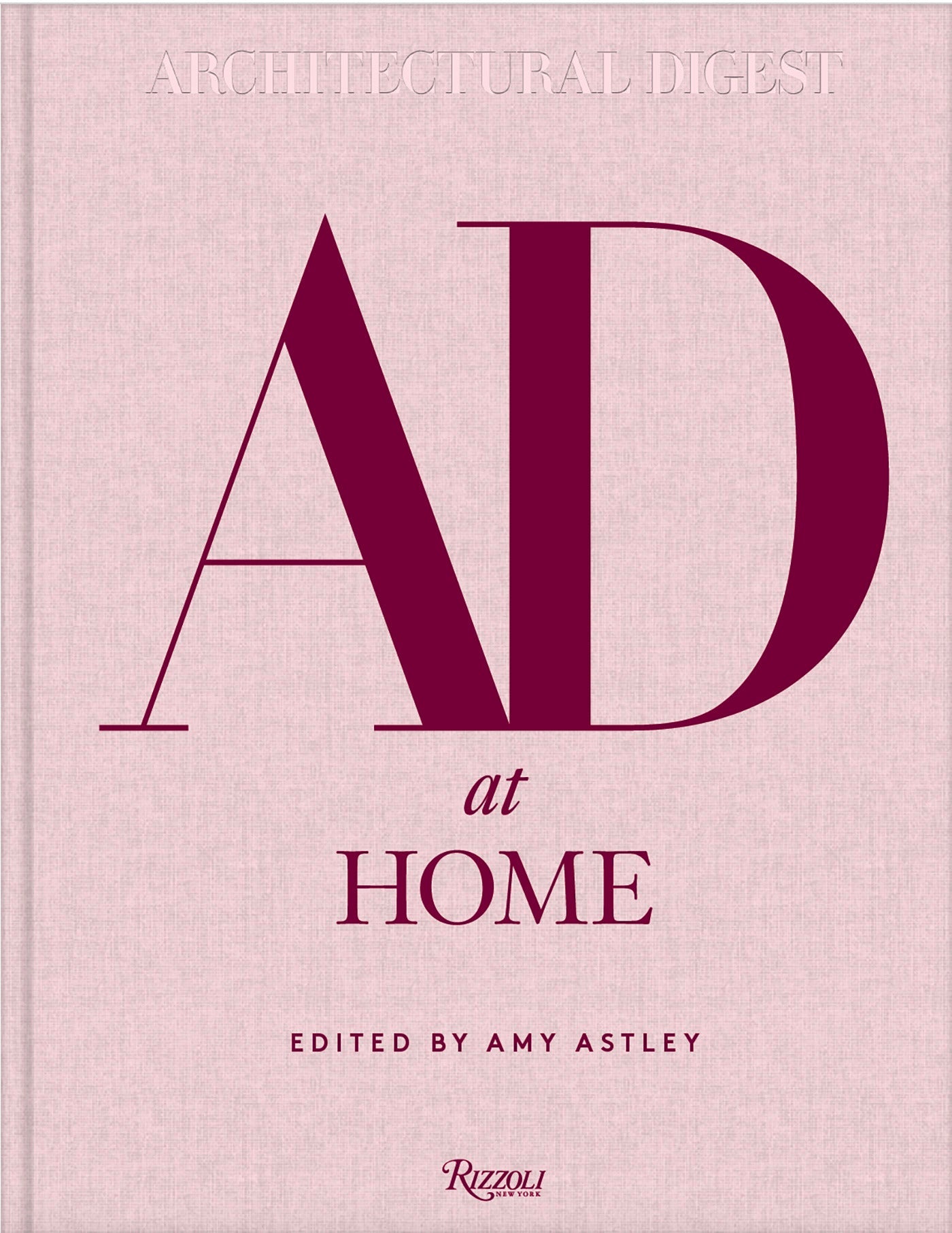 Βιβλίο Interior Design, AD at Home: Architectural Digest, Ροζ, 26×5×34 cm, Hintsdeco