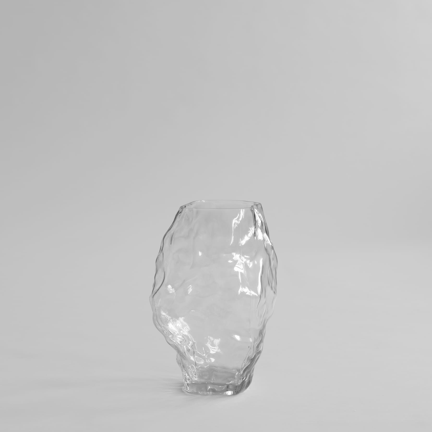101 COPENHAGEN ΒΑΖΟ Βάζο Katachi Medio / Γυάλινο / Διάφανο L23,5 / W23,5 / H35 CM 101 COPENHAGEN