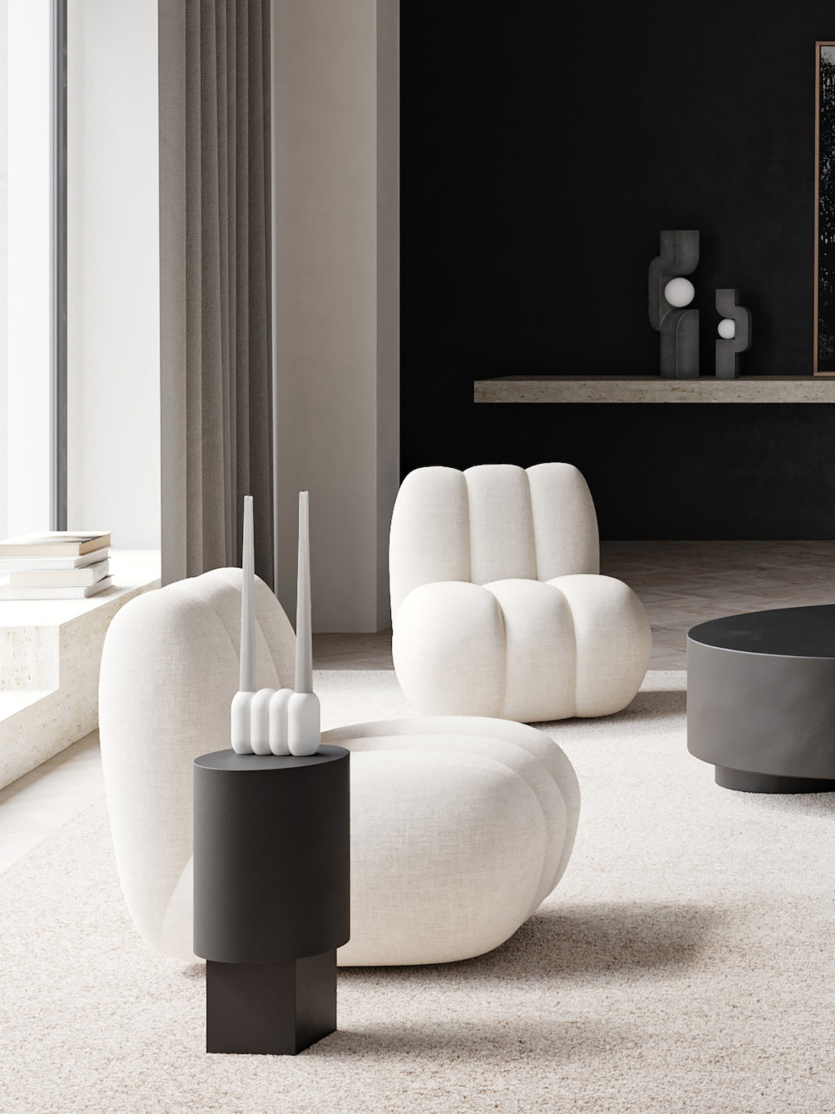 Nordic design livingroom