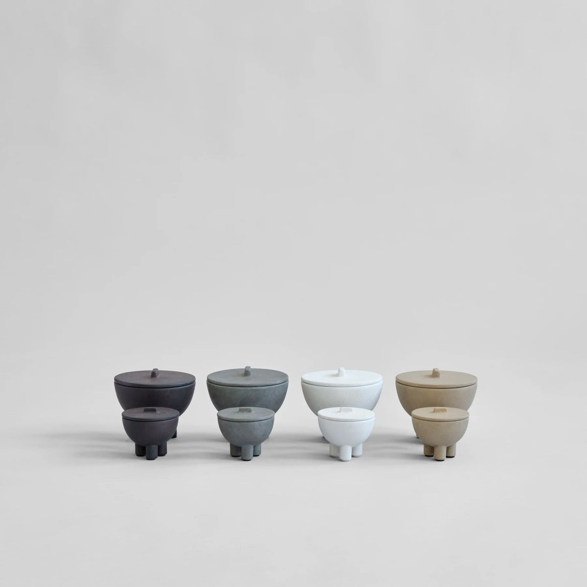 101 COPENHAGEN Διακοσμητικo Μπολ Duck Jar Mini Κεραμικό Διακοσμητικό Δοχείο με Καπάκι  Καφέ/Μαύρο H7xW8xL8cm 101 COPENHAGEN