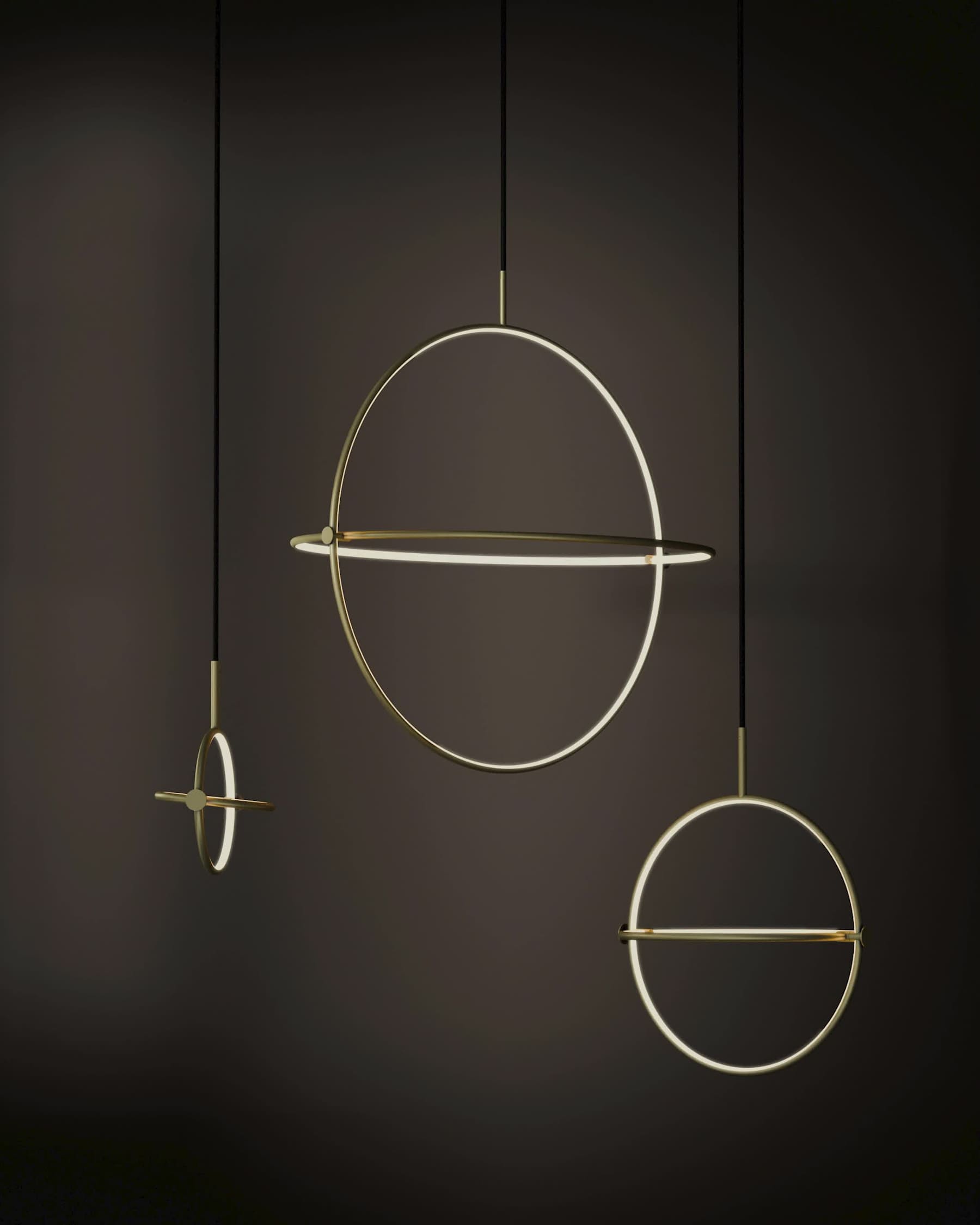 Φωτιστικό Οροφής Maru Pendant - Ø20 Ορείχαλκος L23 x W17 x H32 cm 101 COPENHAGEN