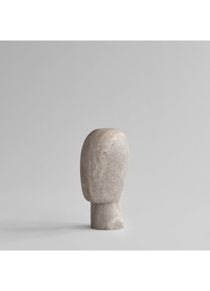 culpture, Medio - Silver Travertine H33 x L16 x W18 cm 101 COPENHAGEN