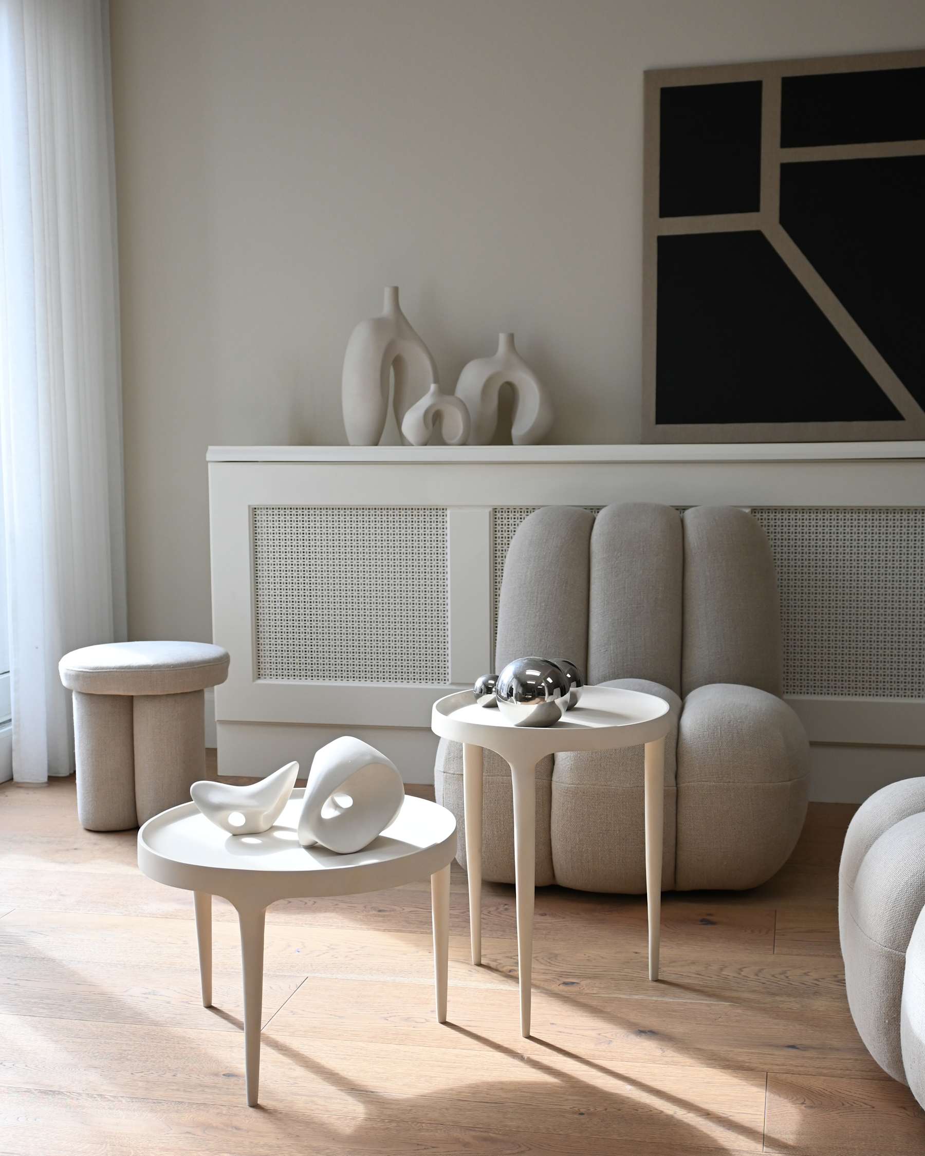 Διακοσμητικά Ori - Κεραμικά Άσπρο Birch Σετ Των 2 τμχ 101 COPENHAGEN