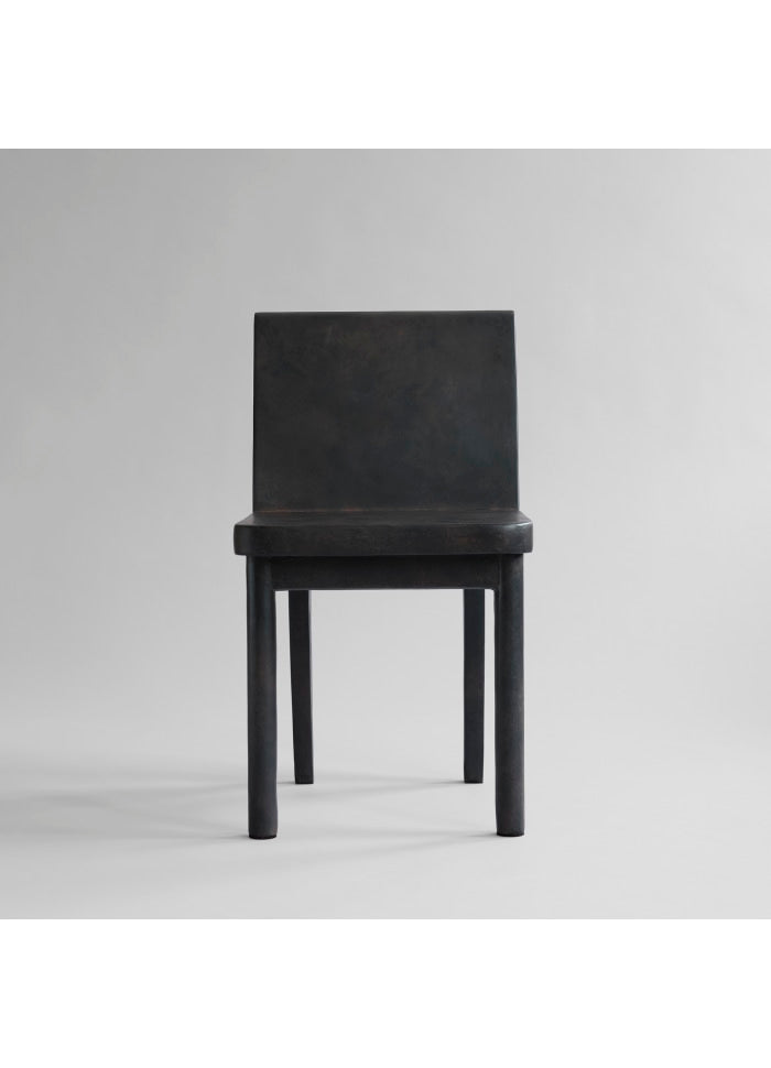 101 COPENHAGEN Πολυθρόνα Καρέκλα Brutus Slim Dining Chair Καφέ Fiber Concrete H75,8 cm x W43 cm x L 52 cm 101 COPENHAGEN