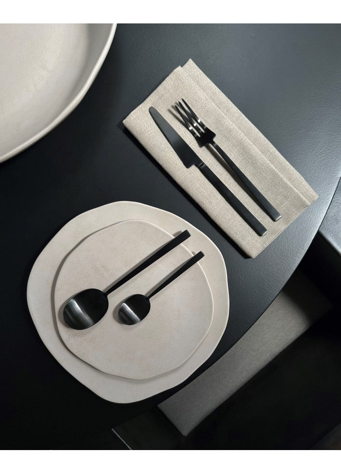 101 COPENHAGEN Πιρούνι Σετ Μαχαιροπιρούνα Kogei Cutlery Μαύρο (24 τεμ.) Ατσάλι 101 Copenhagen