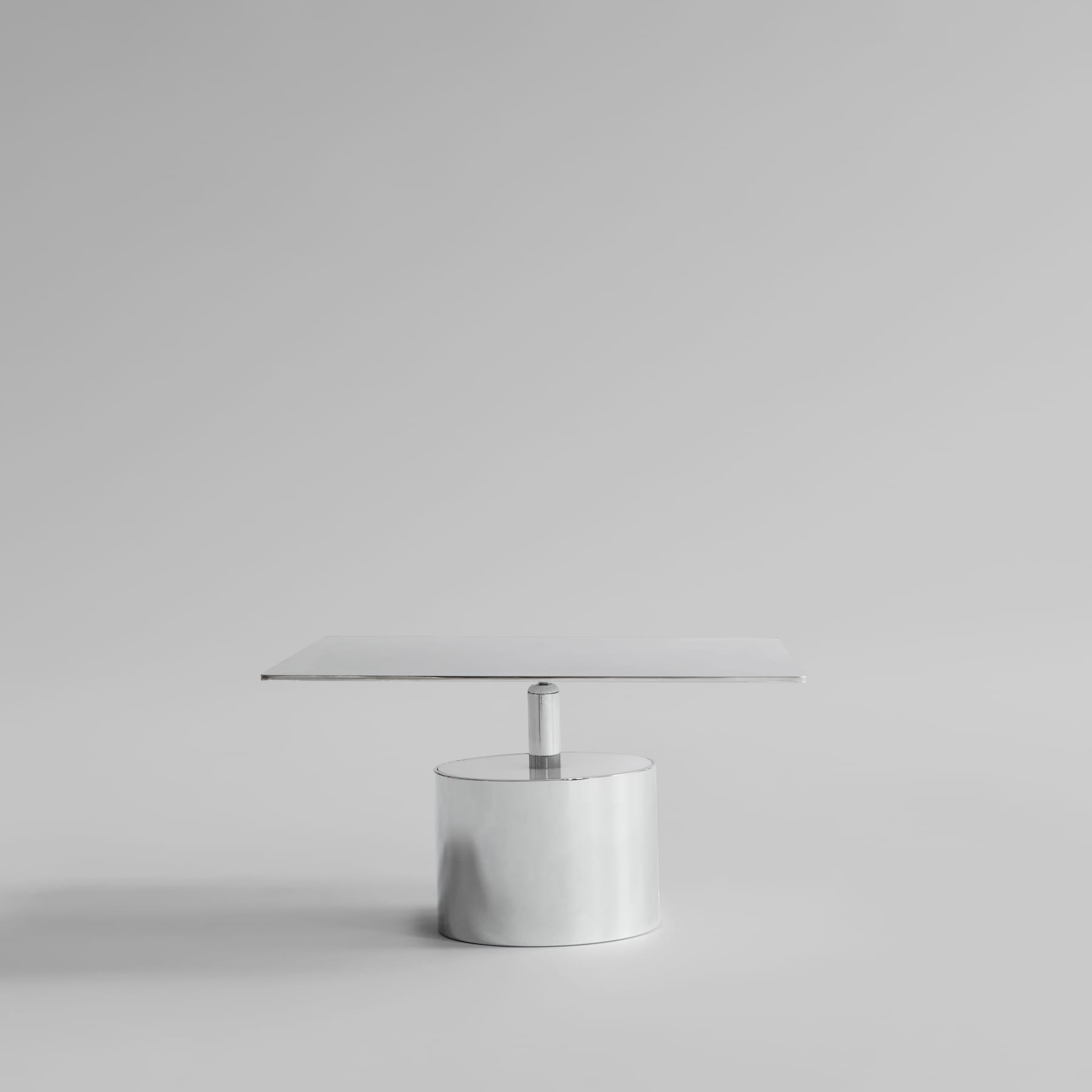 Φωτιστικό Τοίχου Chameleon - Αλουμίνιο Chrome H9 x W20 x L20 cm 101 COPENHAGEN