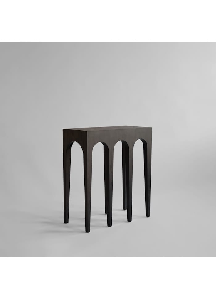 Κονσόλα Bow - Δρυς Σκούρο Καφέ H 80 x W33,5 x L70,5 cm 101 Copenhagen