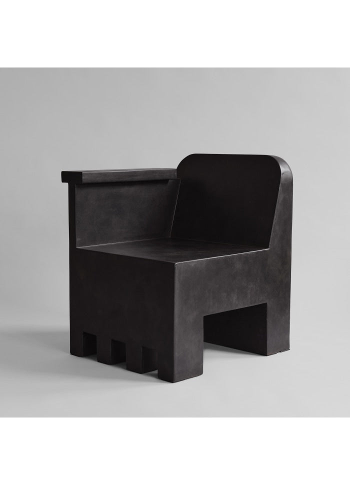 101 COPENHAGEN Καρεκλα Καρέκλα Kamodo Chair Καφέ Fiber Concrete  H 72 cm x W 62 cm x L 54 cm x L 52 cm 101 COPENHAGEN