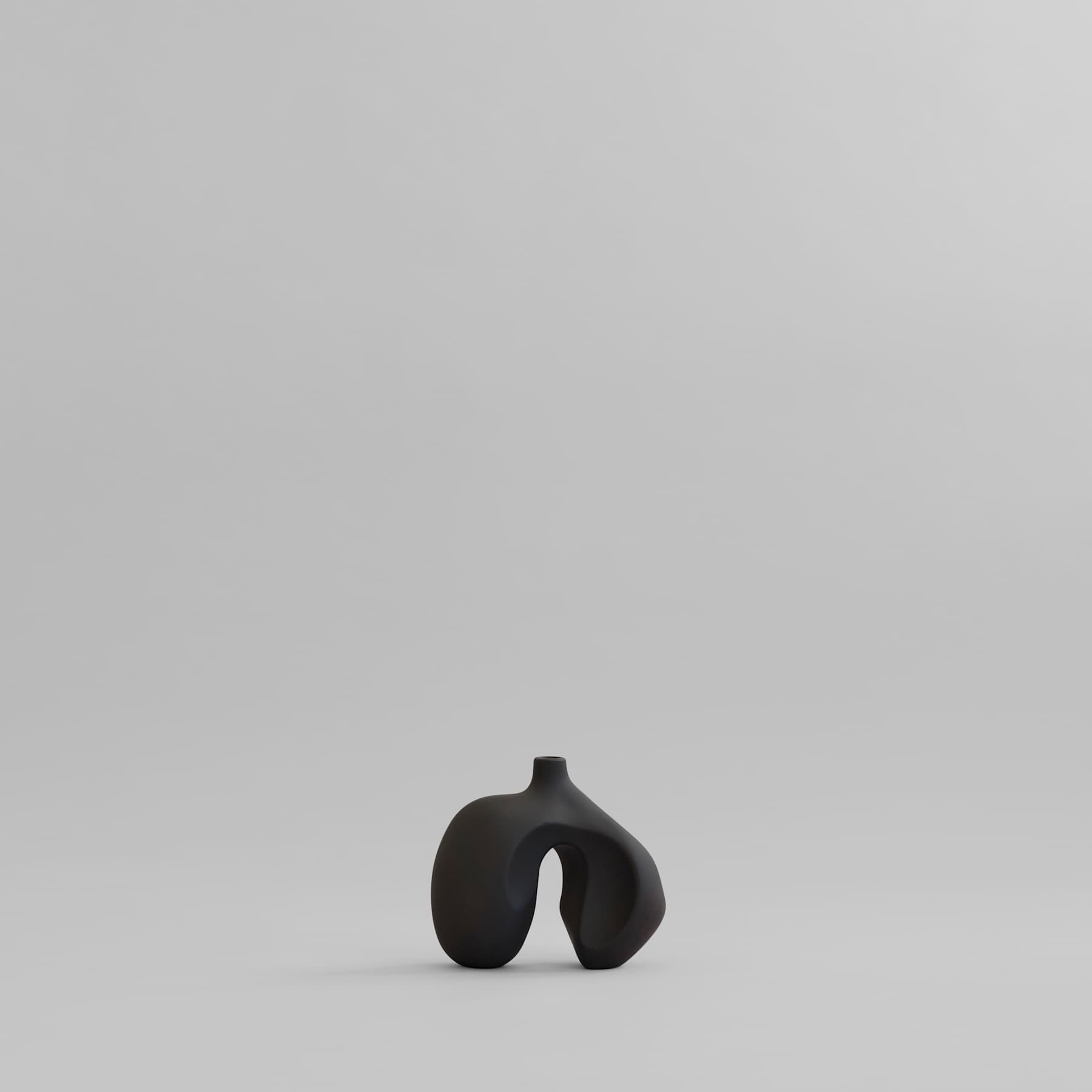 101 COPENHAGEN ΒΑΖΟ Βάζο Ni Petit / Απόχρωση Coffee / Κεραμικό L16 / W13,5 / H16 CM 101 COPENHAGEN