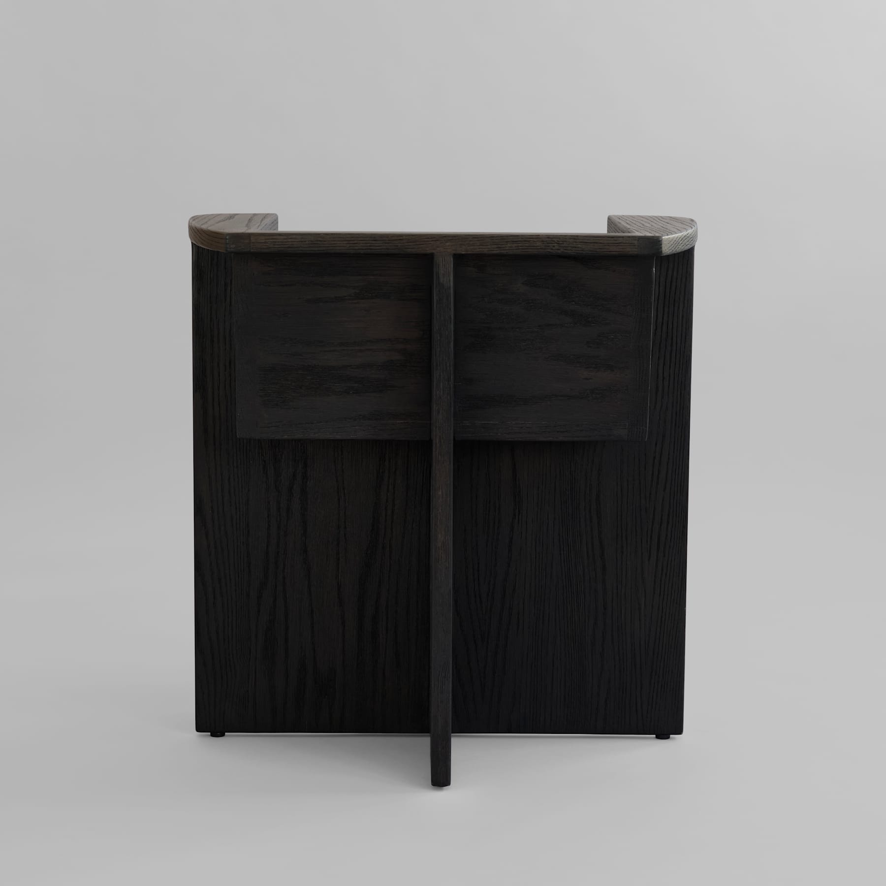101 COPENHAGEN Καρεκλα Καρέκλα Τραπεζαρίας Brutus Dining Chair Coffee Black Δρυς L69 x W50 x H68 101 COPENHAGEN