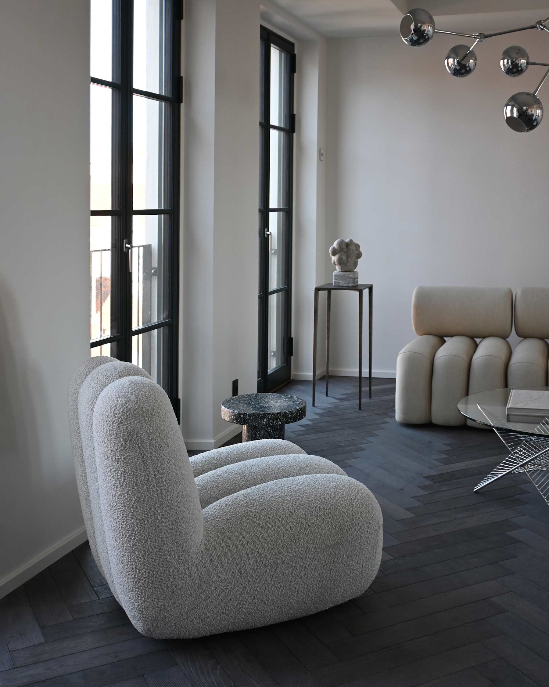 Καρέκλα Σαλονιού Foku - Sunproof Warm Ash H70 x W65 x L90 cm 101 COPENHAGEN