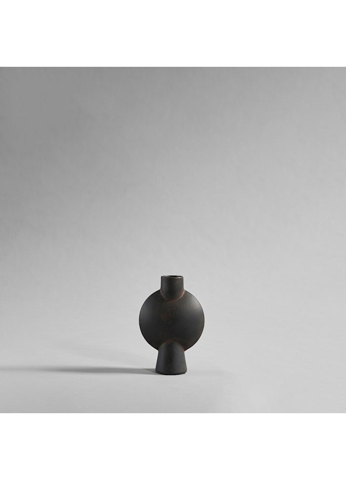 Βάζο, Sphere Bubl, Mini, Καφέ Κεραμικό, 18x6x13cm, 101 COPENHAGEN